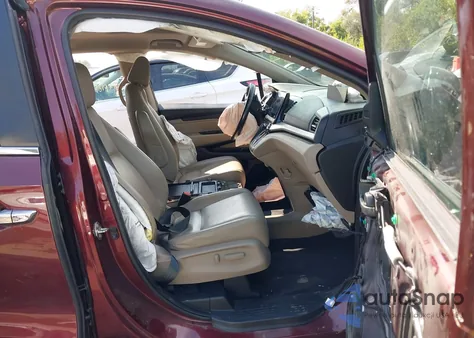 2020 Honda Odyssey Ex-L/Ex-L W/Navi Res from USA, damaged, VIN 5FNRL6H70LB025697